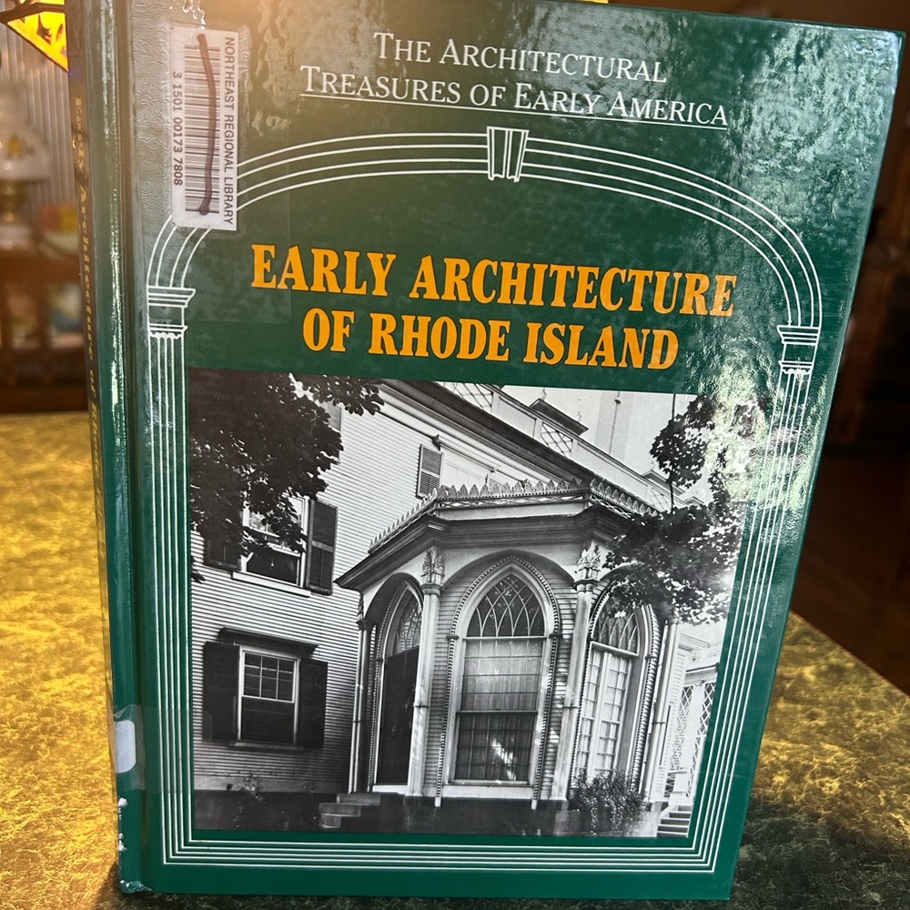 Early Architecture of Rhode Island Book